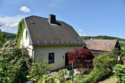 Einfamilienhaus im Wienerwald mit Blick auf den Schöpfl
