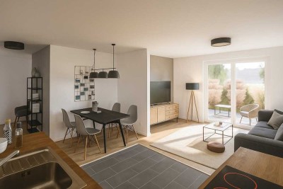 Letzte Gartenwohnung im Neubau – Gestalten Sie Ihr persönliches Traumzuhause
