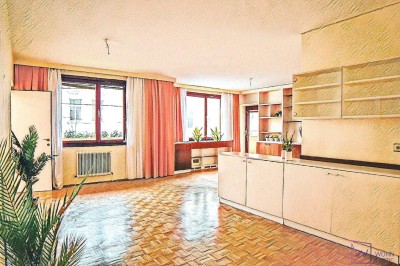 4-Zimmer-Wohnung mit 2 Loggien und Kfz-Stellplatz