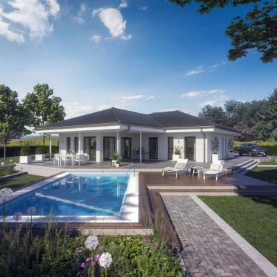 Ebenerdiger Wohntraum von Bien Zenker- Bungalow inkl. Baugrundstück geplant nach Ihren Wünschen
