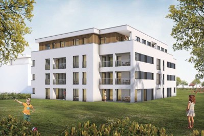 Letzter Bauabschnitt! 4-Zimmer-Wohnung mit 2 Balkonen und TG-Platz / Neubau - Erstbezug