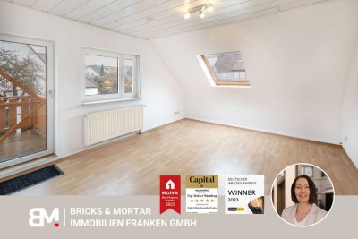 Ruhige Lage: 3-Zimmer-Wohnung mit Ost-Balkon und Einbauküche - Gepflegt und sofort bezugsfrei!