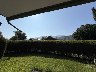 Terrassenwohnung mit Bergblick, ideale Ferienwohnung am Fuße des Hochfelln