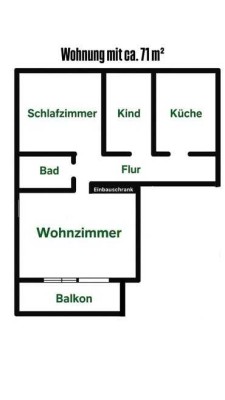 3-Zimmer Erdgeschoss-Wohnung mit Balkon in Neu-Ulm