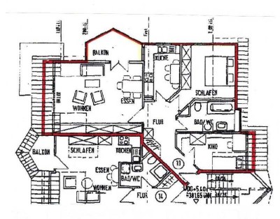 3-Zimmer-Dachgeschoss-Galeriewohnung in zentraler Lage