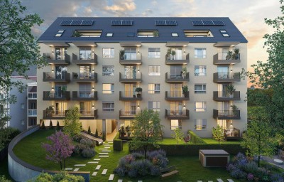 Nachhaltig wohnen in zentraler Lage mit MUR|PUR!