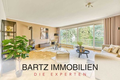 Repräsentatives Architektenhaus mit imposantem Garten & Einliegerwohnung in absoluter Spitzenlage