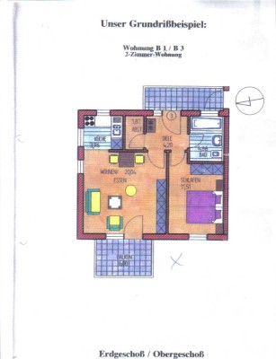 Gemütliche 2-Zi-Wohnung mit Westbalkon und Einbauküche in Markdorf