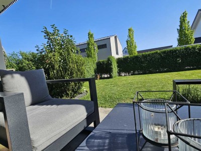 ..moderne Erdgeschoss-Wohnung mit großer Terrasse und eigenem Garten in ruhiger Lage in Mühldorf..