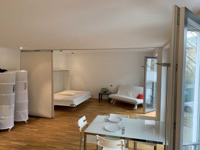 Moderne möblierte 1-2 Zimmer Wohnung in Freiburg im Breisgrau - befristet