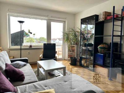 Gepflegte 3-Zimmerwohnung mit Skylineblick zu verkaufen!