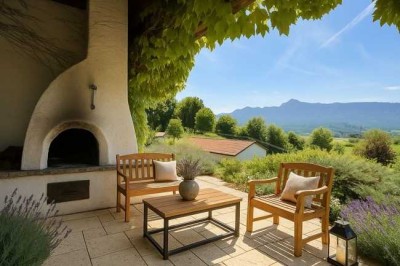 Landhaus in einmaliger Lage mit freiem Panoramablick
