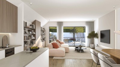 Großzügiges Wohnkonzept - Stillvolle Doppelhaushälfte auf drei Ebenen mit atemberaubenden Ausblick