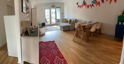 Nachmieter für moderne 3-Zimmer-Wohnung in Frankfurt-Ostend gesucht – Möbelübernahme erwünscht