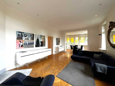 *MODERNIZED & FURNITURIZED APARTMENT* ca. 133m², 3 room, 2 bed, 1 full bath, terrace, and fireplace