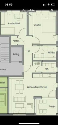 Moderne 3-Zimmer-Erdgeschosswohnung mit 85 m² in Aalen