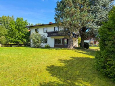 *** Großes Einfamilienhaus in bester, ruhiger, idyll. Lage in Seeon mit Blick auf den Klostersee ***