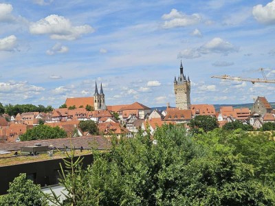 Über den Dächern von Bad Wimpfen - 2 Zi DG- Wohnung mit  gr. Dachterrasse, neuer EBK u. Einzelgarage