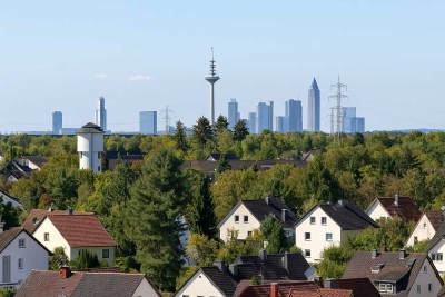Geschmackvoll möblierte 2-Zimmer-Wohnung mit Skyline-Blick in Bad Homburg