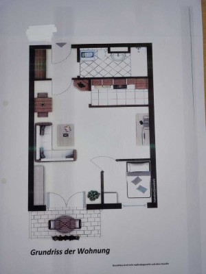 1,5-Zimmer-Wohnung mit Einbauküche in Garching an der Alz