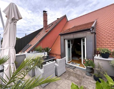 Ein Highlight - Galeriewohnung 3,5 Zimmer - im Herzen von Gengenbach mit Sonnenterrasse