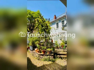 Tauschwohnung: Traumhafte Wohnung mit Dachterrasse und Biergarten