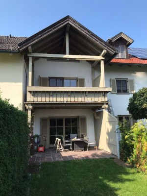 Wunderschöne Doppelhaushälfte mit großem Südbalkon und sonnigem Garten in Heimstetten