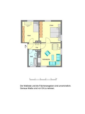 Demnächst frei! 2-Zimmer-Wohnung in Detmold Stadtmitte