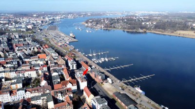 Stilvolles Penthouse mit Warnowblick