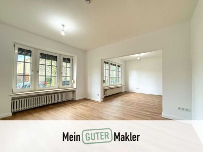 Wunderschöner Garten: Moderne 2-Zimmer-Wohnung mit Terrasse in zentraler Lage Bremerhavens