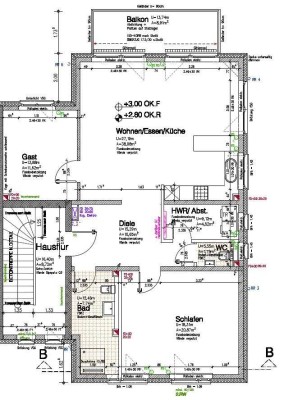 Neubau Wohnung im OG mit Balkon - Erstbezug