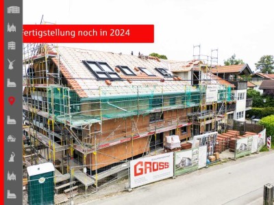 Fast fertig gestellt: 2,5-Zimmer-Dachgeschoss-Wohnung im Neubau