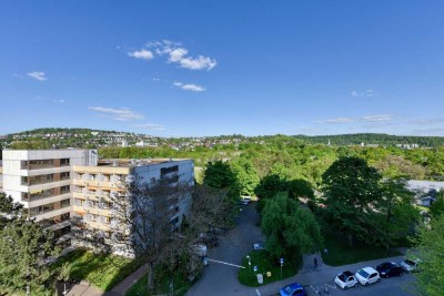 Schöne 2-Zimmer Wohnung mit Weitblick und Balkon