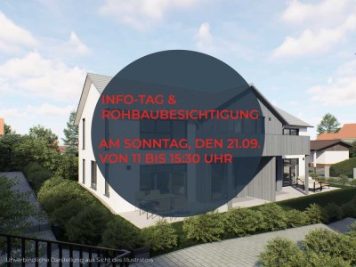 BAUBEGINN ERFOLGT - Neubau Doppelhaushälfte in ruhiger Wohnlage