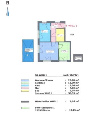 Nachmieter für 3-Zimmer Wohnung gesucht