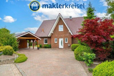 Bärenstadt Esens: Junges Einfamilienhaus mit Carport und weiteren Wohnvorteilen!