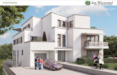 Luxuriöse 2,5 Zimmer Wohnung in Toplage mit eigener Terrasse inklusive Gartenanteil