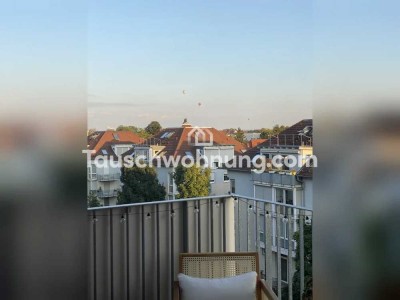 Tauschwohnung: Balkon, EBK, TG, FBH, Tageslicht Bad, Parkett, Abstellr.