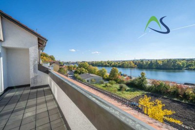 Lichtdurchflutete Dreizimmerwohnung mit traumhaftem Ausblick inkl. Einbauküche