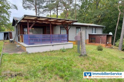 Naturnahes Grundstück mit Ferienbungalow am Vielitzsee – Ihr Rückzugsort mit Modernisierungschance