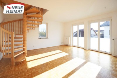 Luxuriöses Wohnen in Enns: 4-Zimmer Maisonette mit Loggia und Garage - jetzt mieten für 1.020,53 €!