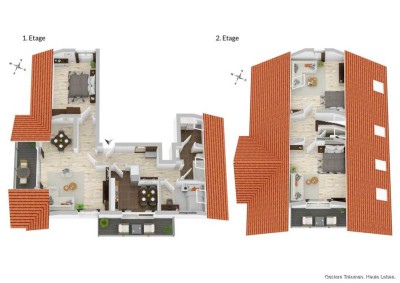 Maisonette-Wohnung mit 3 Balkonen, 5 Zimmern und 2 Bäder in Neustadt zu verkaufen