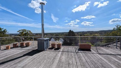 Exklusive teilmöblierte Maisonette-Penthousewohnung mit Panoramablick und Nähe zur RWTH Aachen