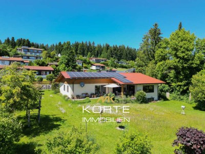 Wohnen im Grünen -
 Sonniges Einfamilienhaus in idyllischer Randlage von Lindenau bei Scheidegg