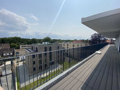 Zuhause in der List: Traumhaftes Penthouse mit Blick auf den Stadtwald