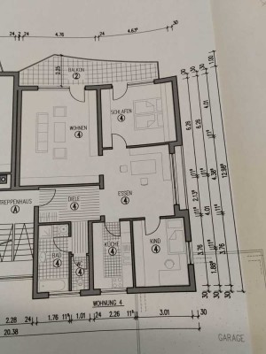 Freundliche 4-Zimmer-Wohnung in Beilstein
