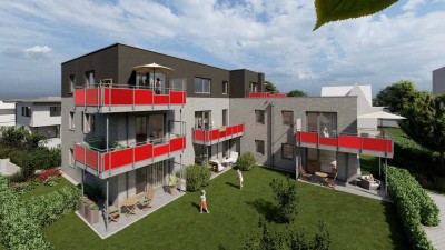 Moderne geförderte 3-Zimmer-Neubauwohnung mit Balkon - Ihr neues Zuhause!