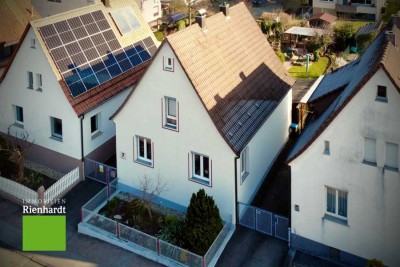 Ankommen und durchatmen – charmantes Zuhause mit Garten und Brunnen für eine kleine Familie