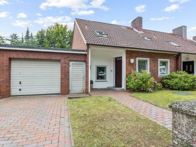Charmantes Reihenendhaus mit großem Grundstück in Stade
