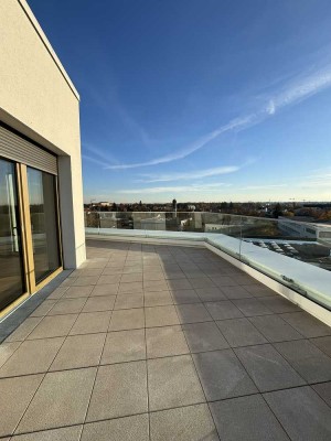 BESICHTIGUNG 18.12. 16 UHR!! Exklusives Neubau-Penthouse mit Weitblick & großer Dachterrasse